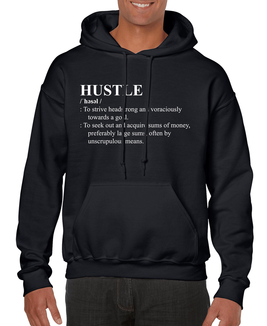 HUSTLE Definition Men’s Hoodie