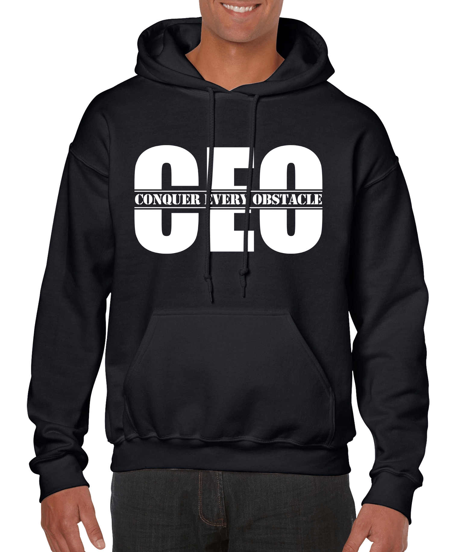 Conquer Every Obstacle CEO Men’s Hoodie