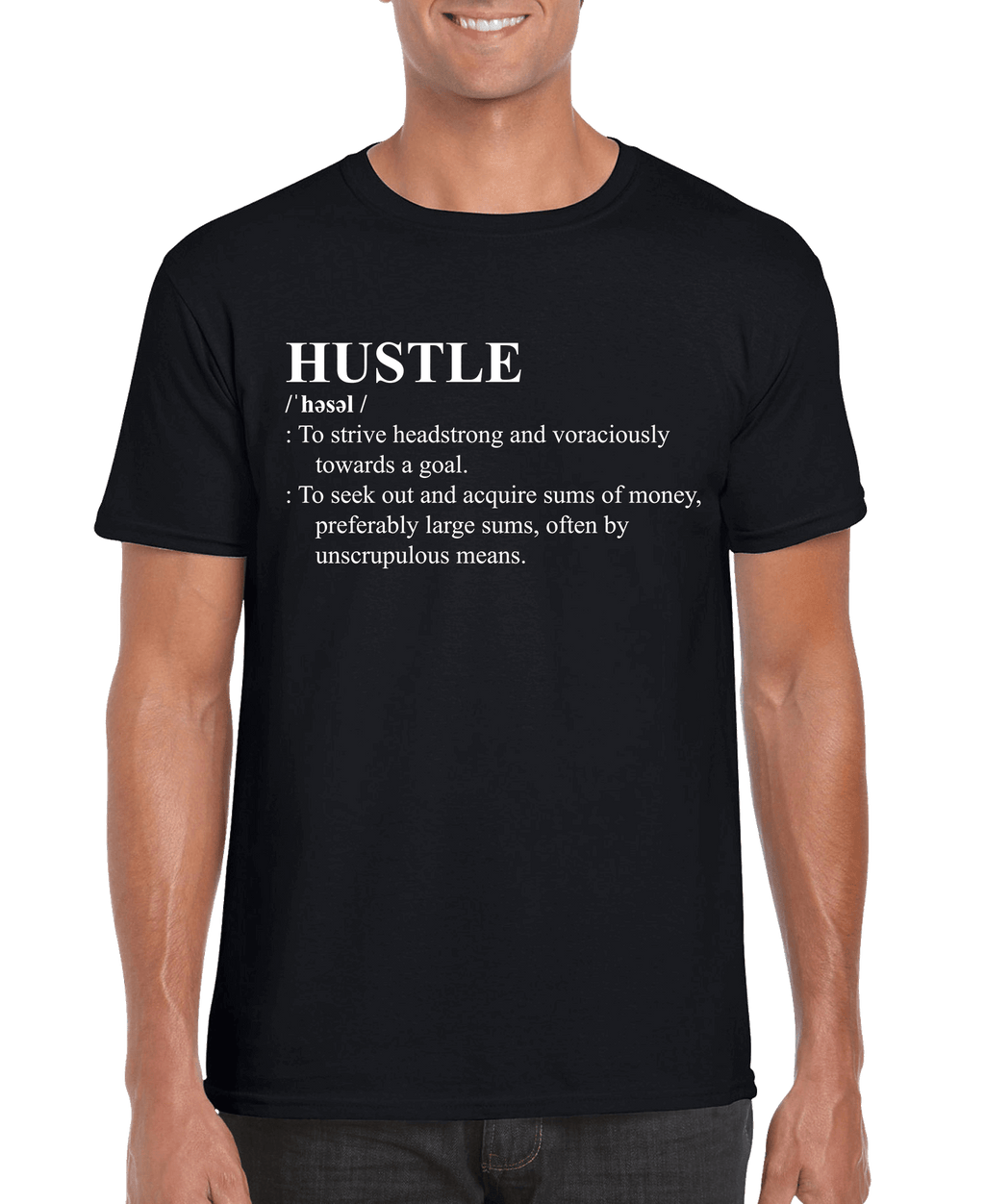 HUSTLE Definition Men's T-shirt