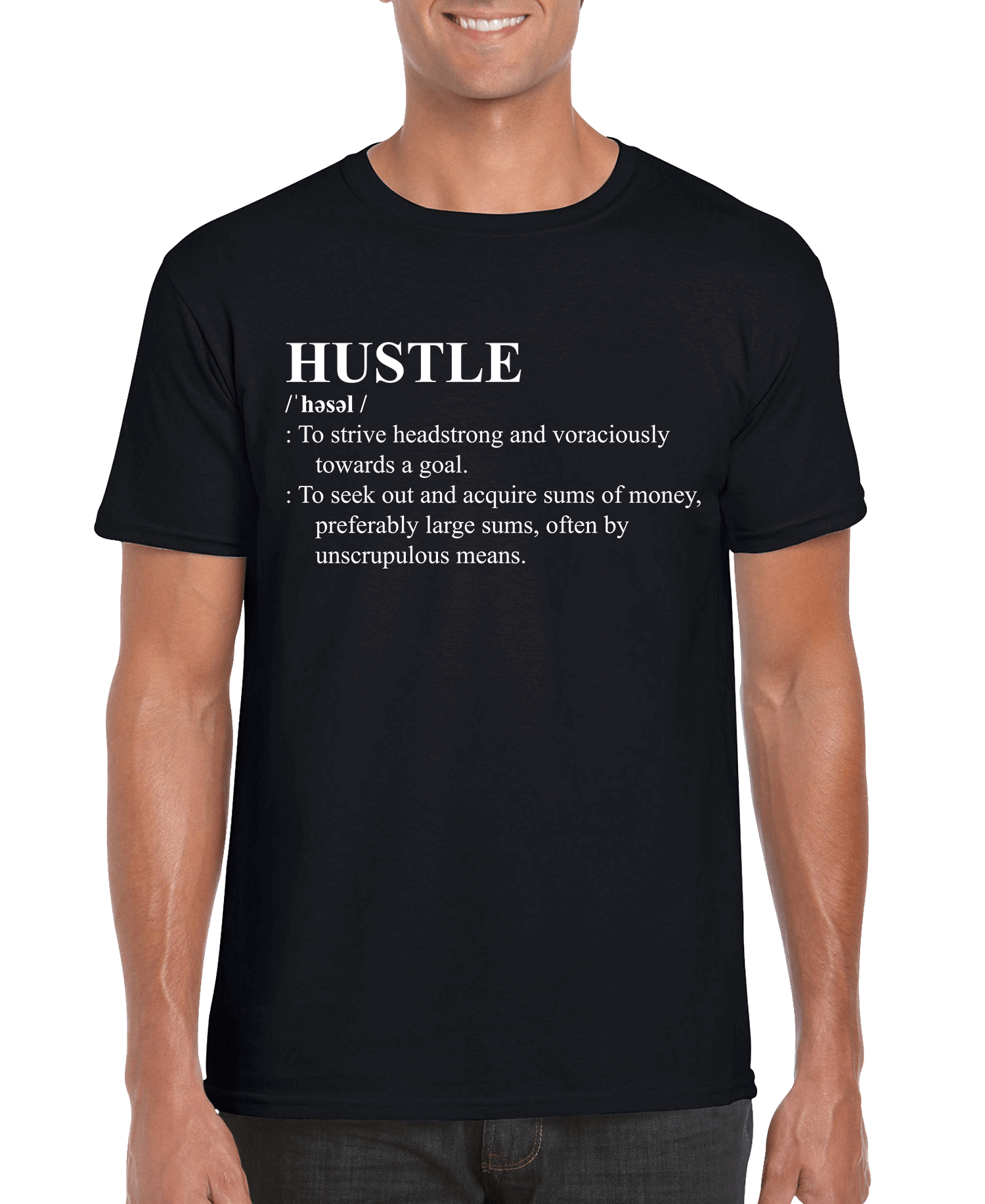 HUSTLE Definition Men's T-shirt