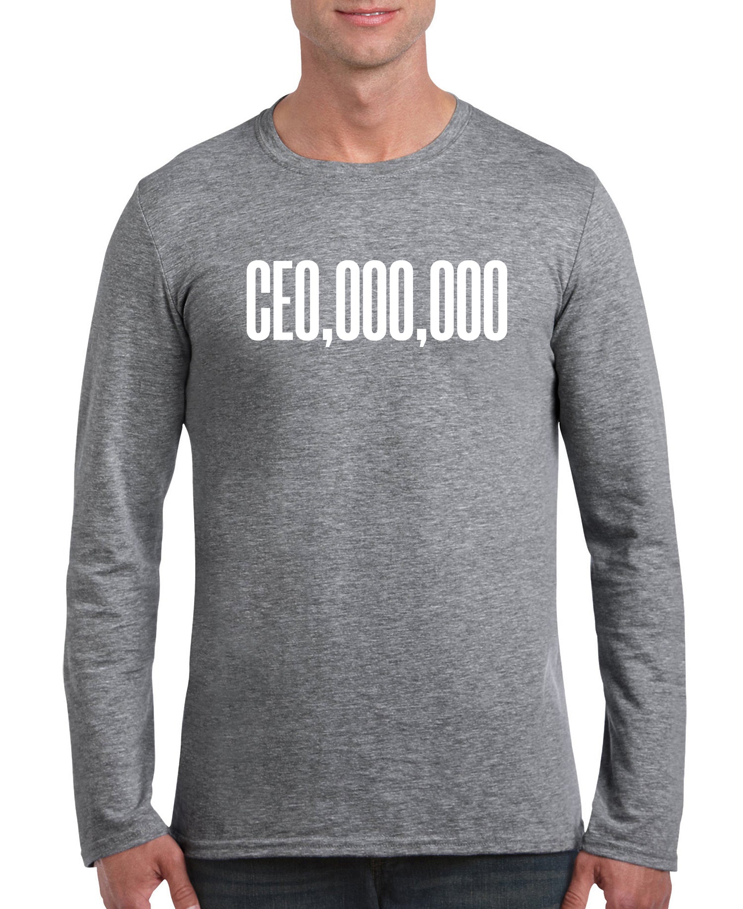 CEO,OOO,OOO Men's Long Sleeve Shirt