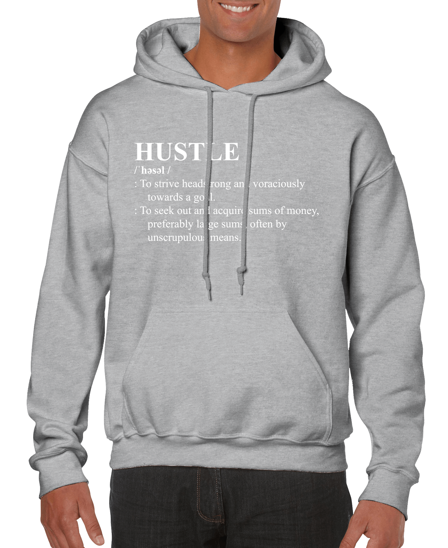 HUSTLE Definition Men’s Hoodie