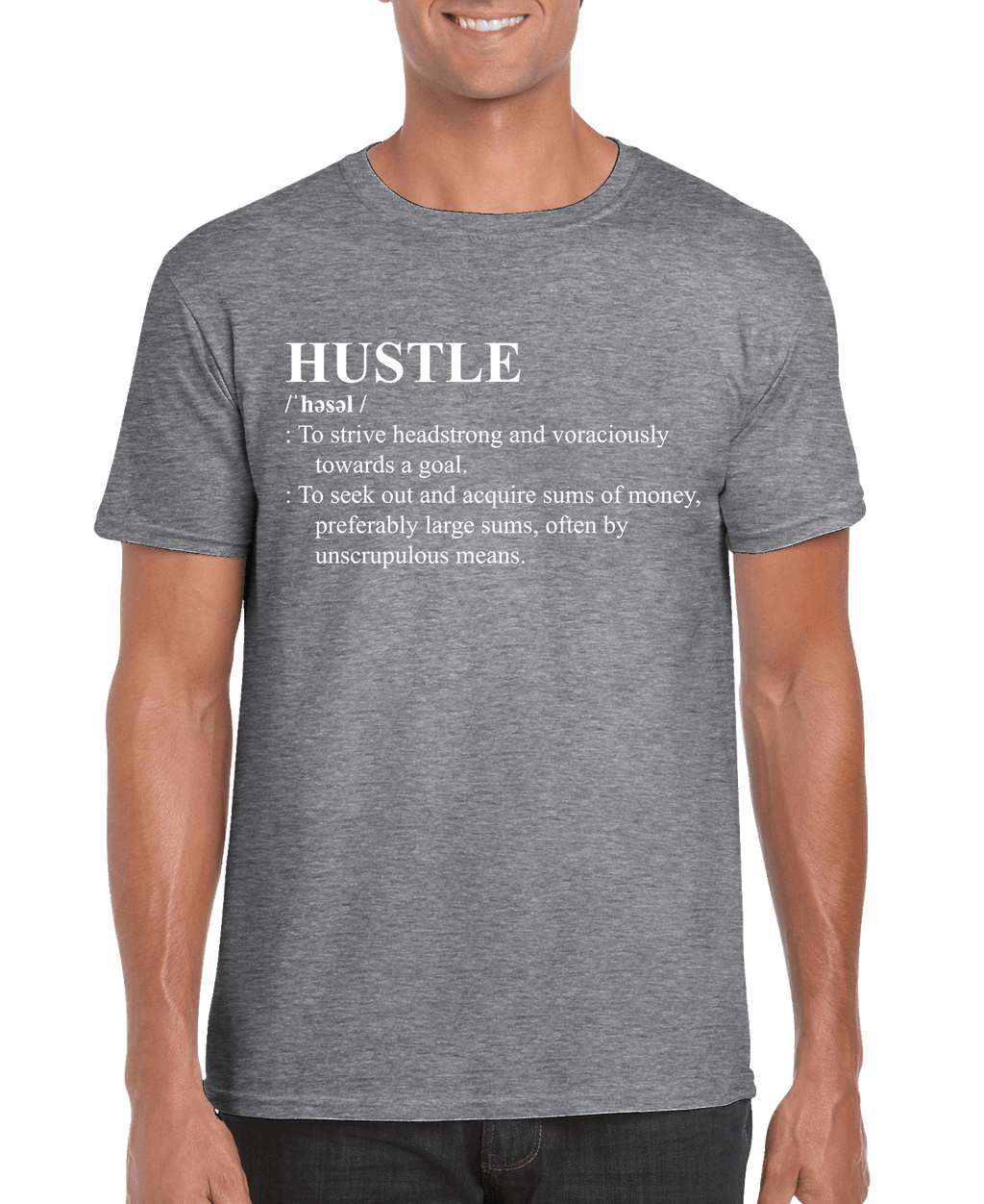 HUSTLE Definition Men's T-shirt