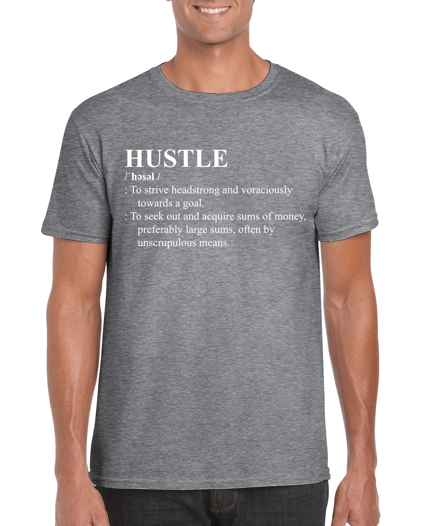 HUSTLE Definition Men's T-shirt