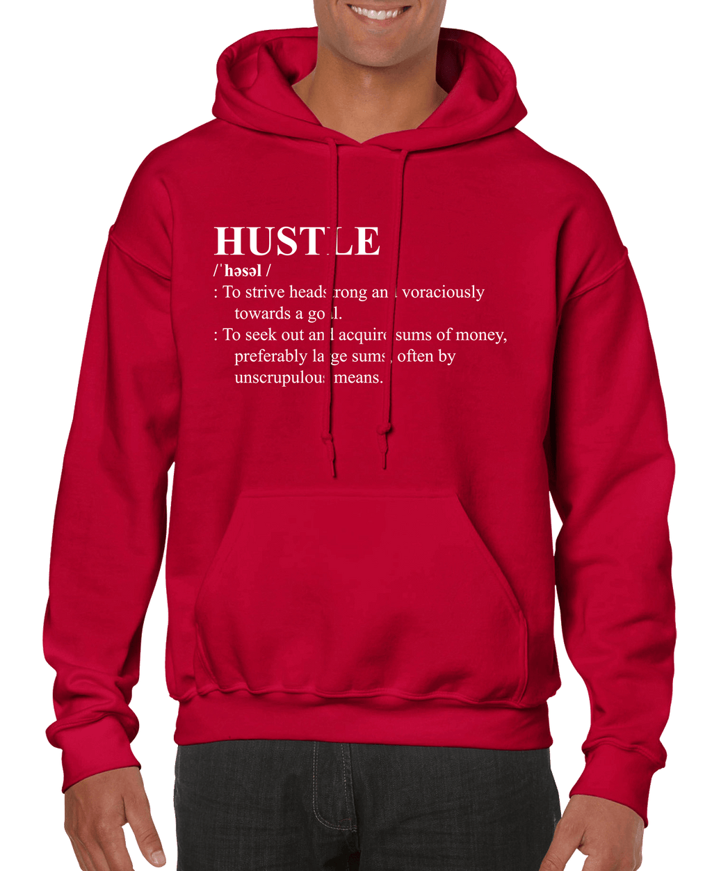 HUSTLE Definition Men’s Hoodie