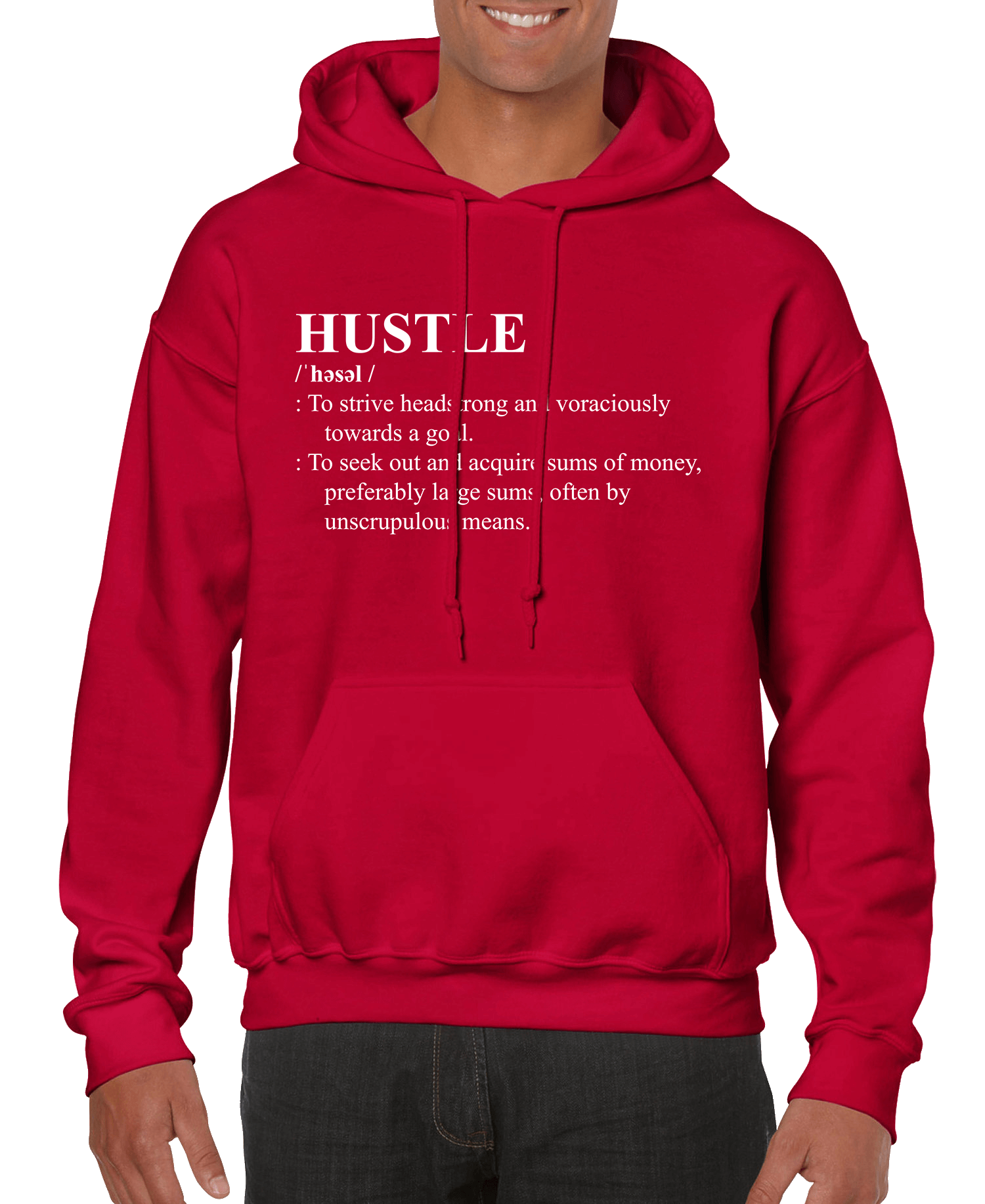 HUSTLE Definition Men’s Hoodie