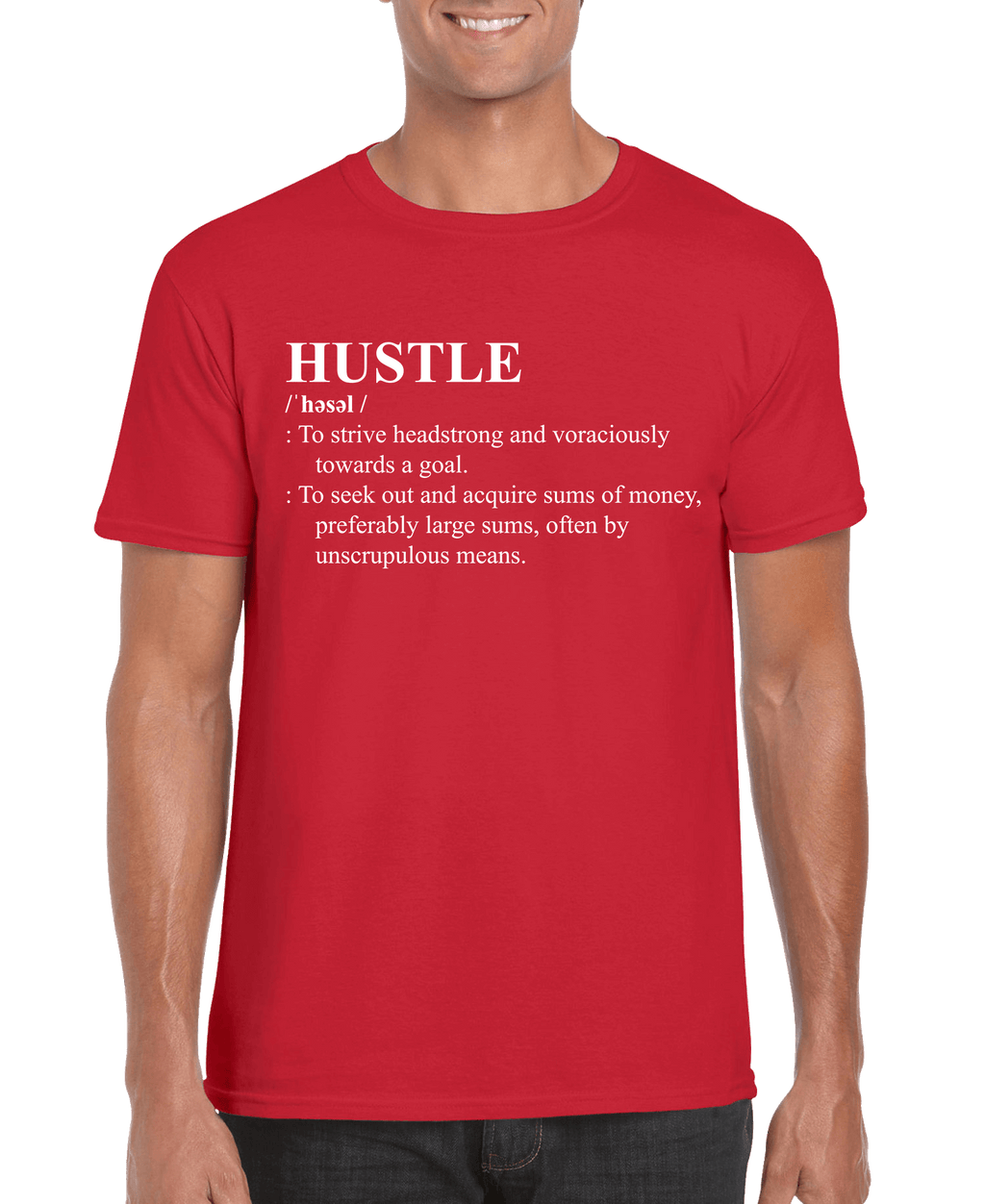 HUSTLE Definition Men's T-shirt