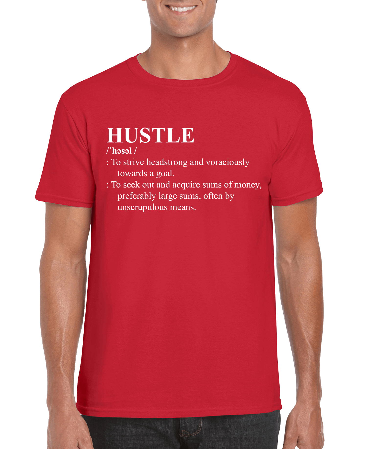 HUSTLE Definition Men's T-shirt